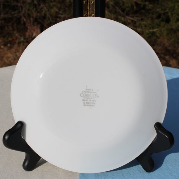 Classic Café Blue Bread & Butter Plates - Picture 3 of 4